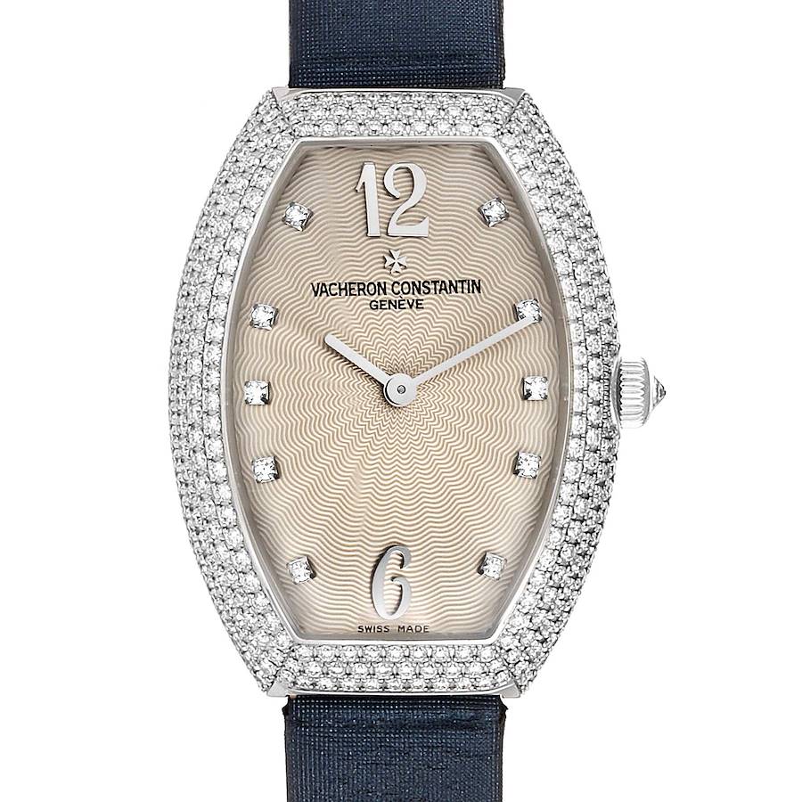 Vacheron Constantin Egerie White Gold Diamond Ladies Watch 25541