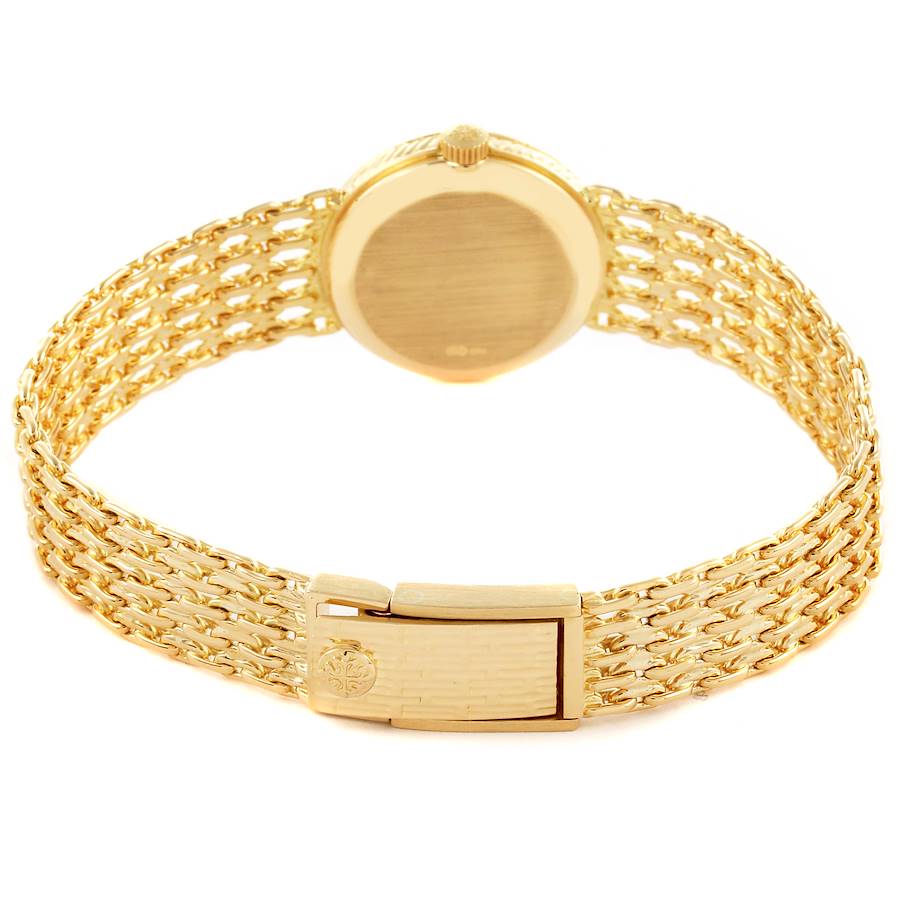 Patek Philippe Vintage Yellow Gold Diamond Ladies Watch 4647