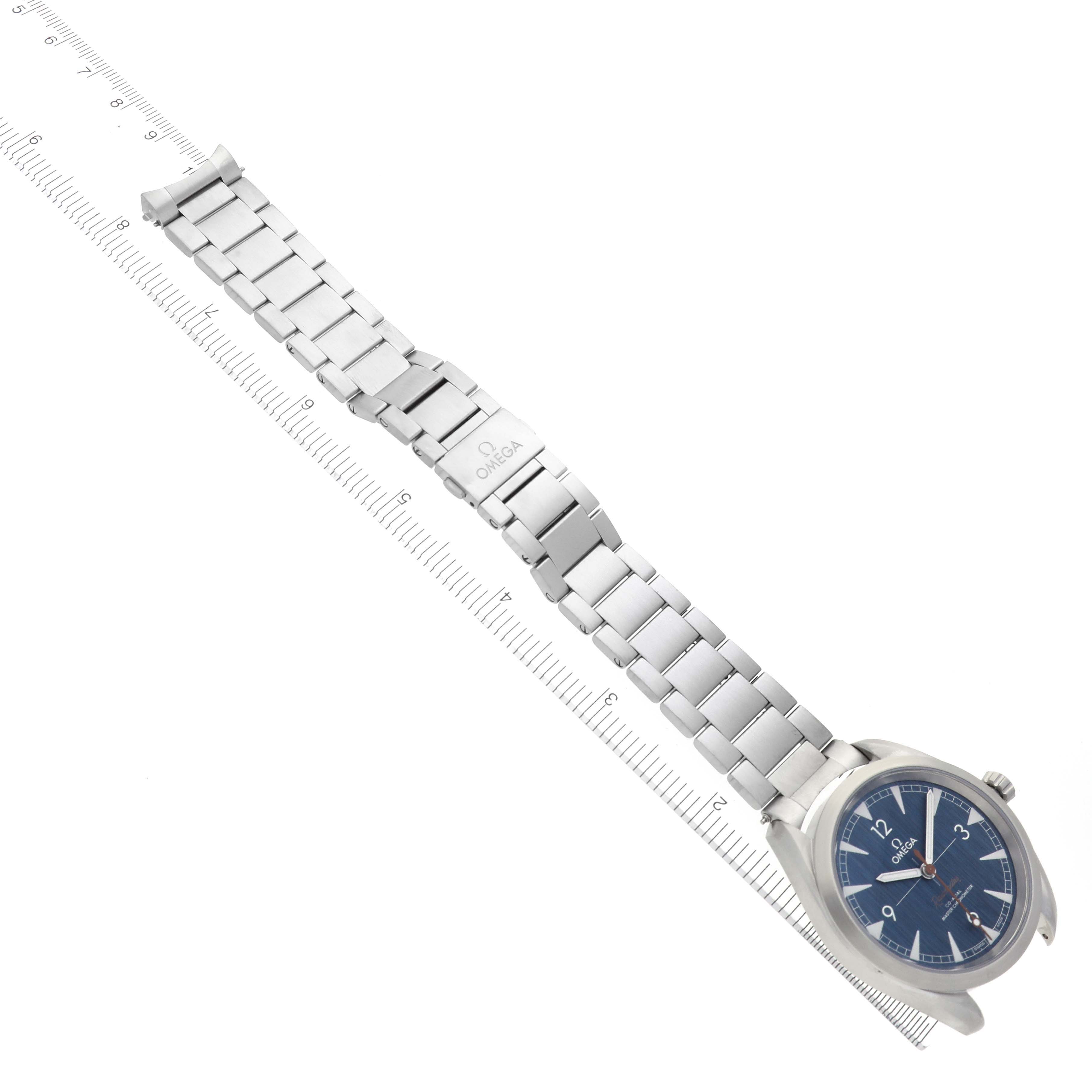 Omega Seamaster Railmaster Steel Mens Watch 40.0 MM 220.10.40.20.03.001