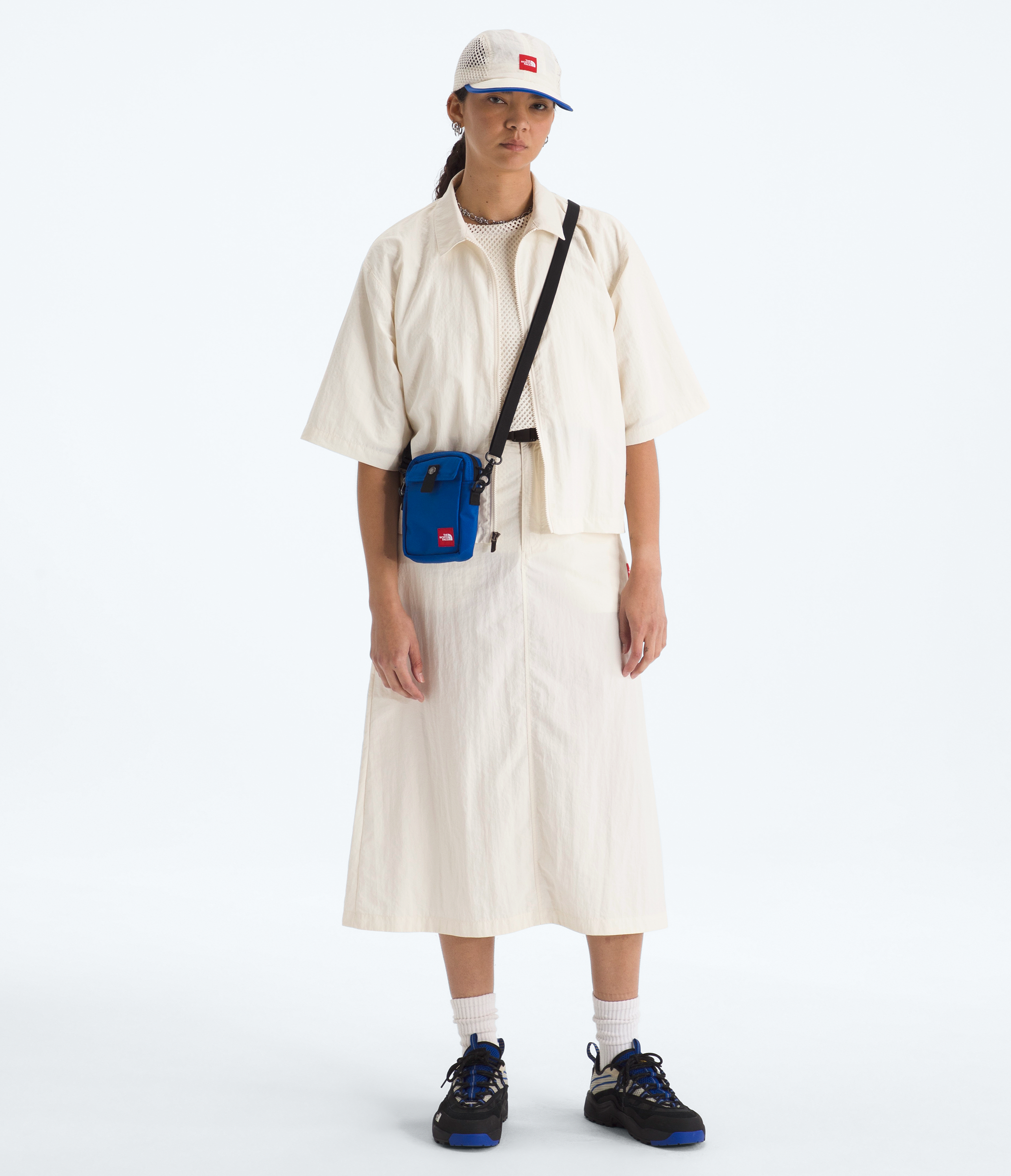 Women’s TNF™ Red Box Nylon Belted Skirt