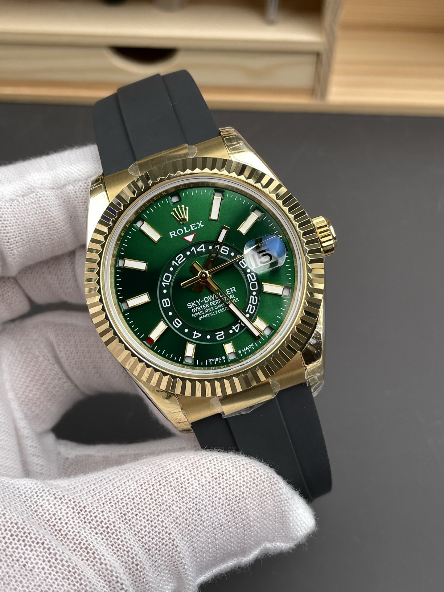 Sky-Dweller Green Dial NOOB Factory
