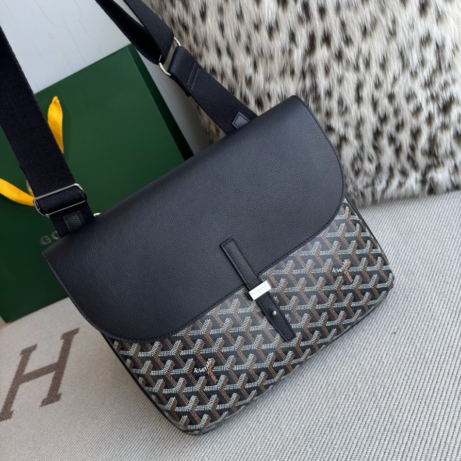 Goyard Coursier Messenger Bag — Premium Crossbody Dupe