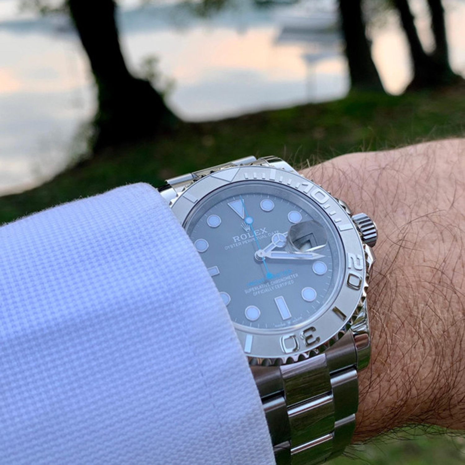 Rolex Yacht-Master 40 Stainless Steel and Platinum 126622 Unworn