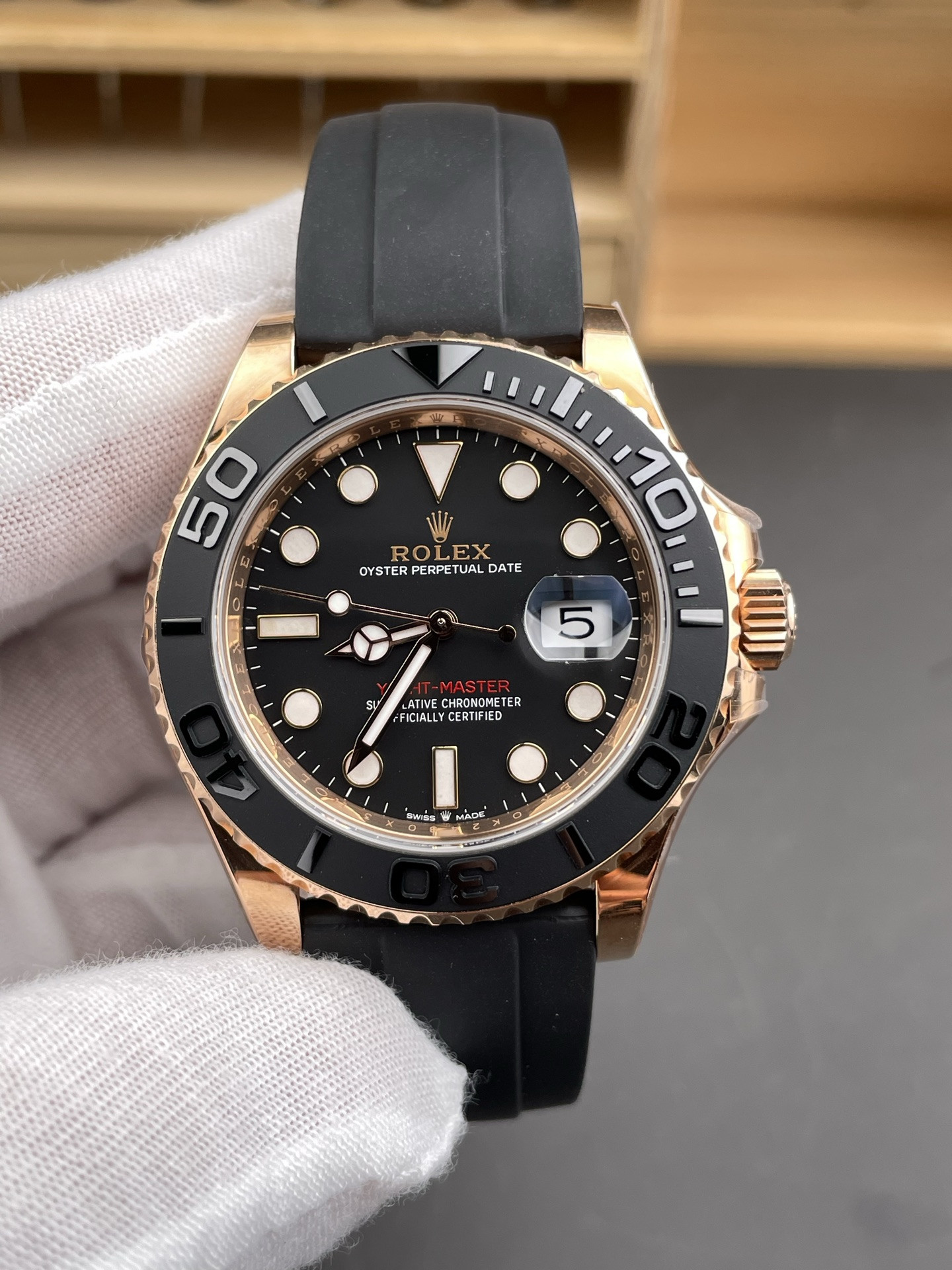 Rose Gold Yacht-Master AR Factory