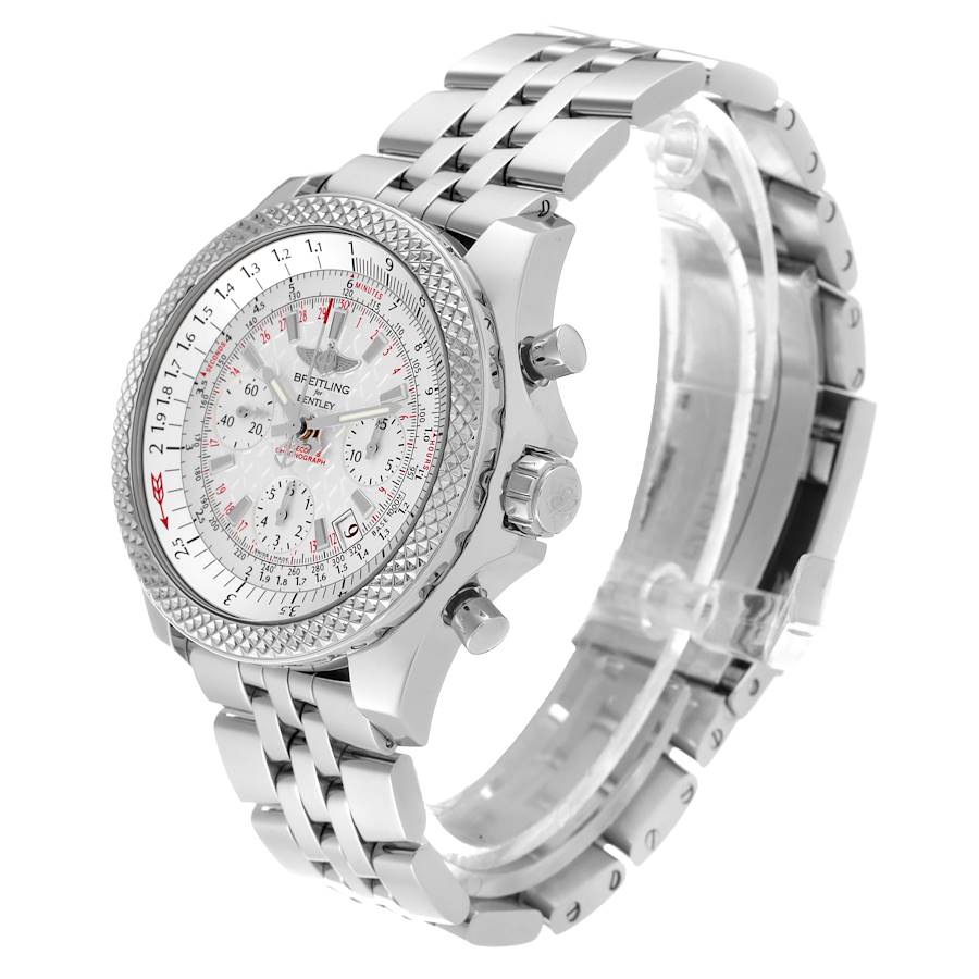 Breitling Bentley B06 44mm Chronograph Steel Mens Watch AB0612