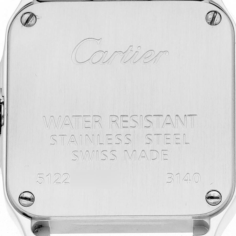 Cartier Santos Demoiselle Purple Dial Small Ladies Watch W2510002