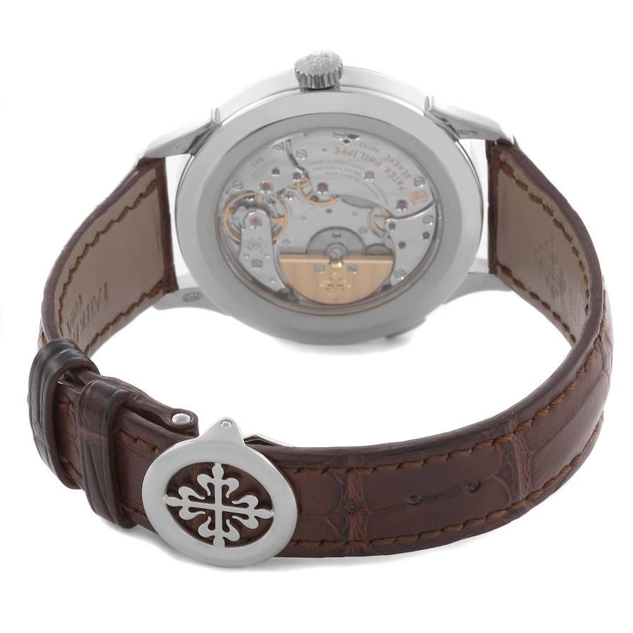Patek Philippe World Time Complications White Gold Mens Watch 5230G