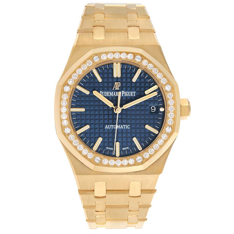 Audemars Piguet Royal Oak 37mm Yellow Gold Mens Watch 15451BA