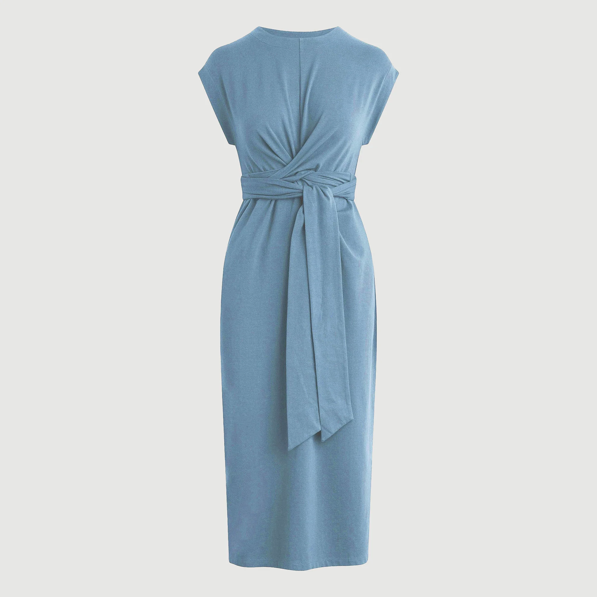 Fei Tie-Front Organic Cotton Dress (Petite)