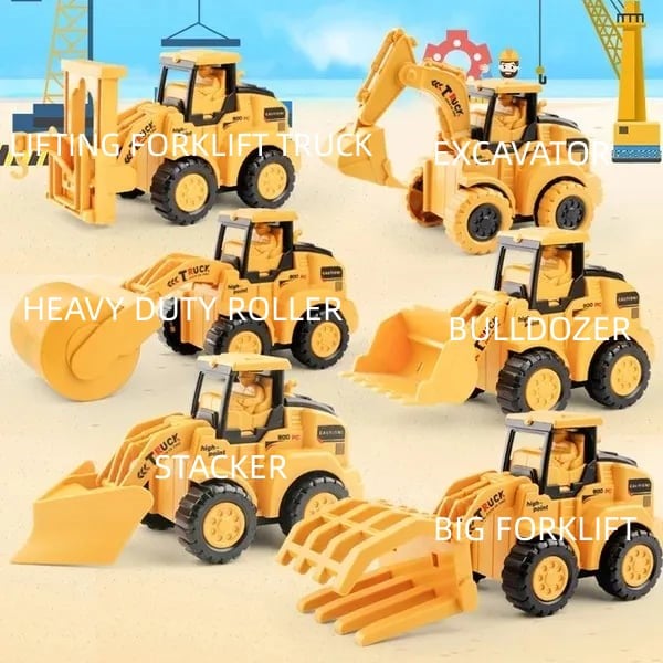 🔥Childen's Day Sale🔥 - Press & Go Engineering Car Toys🎁