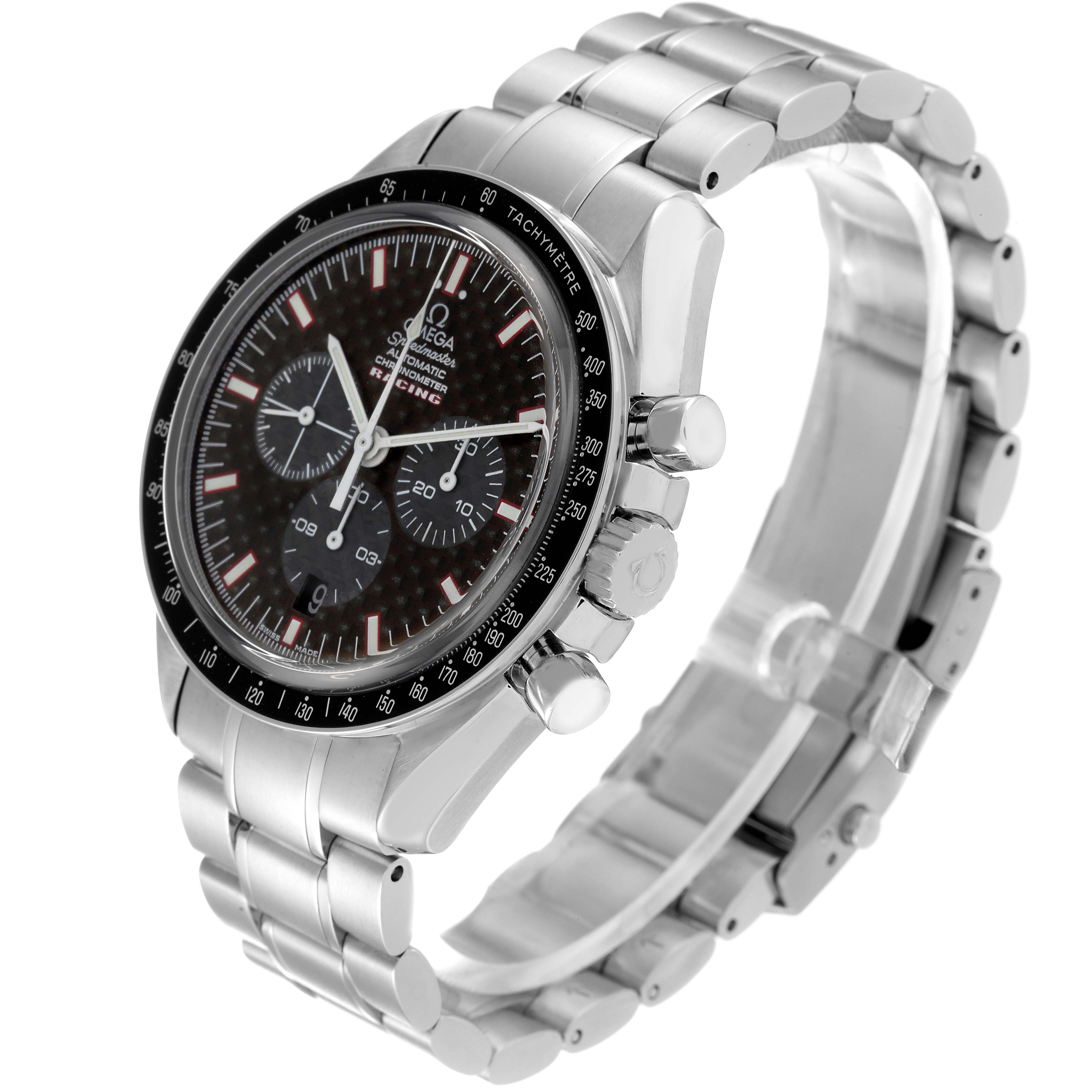 Omega Speedmaster Professional Racing Steel Mens Watch 42.0 MM 3552.59.00 Card
