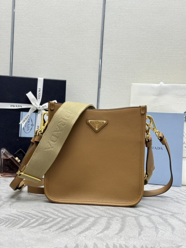 Replica Prada Saffiano Small Tote Black Brown