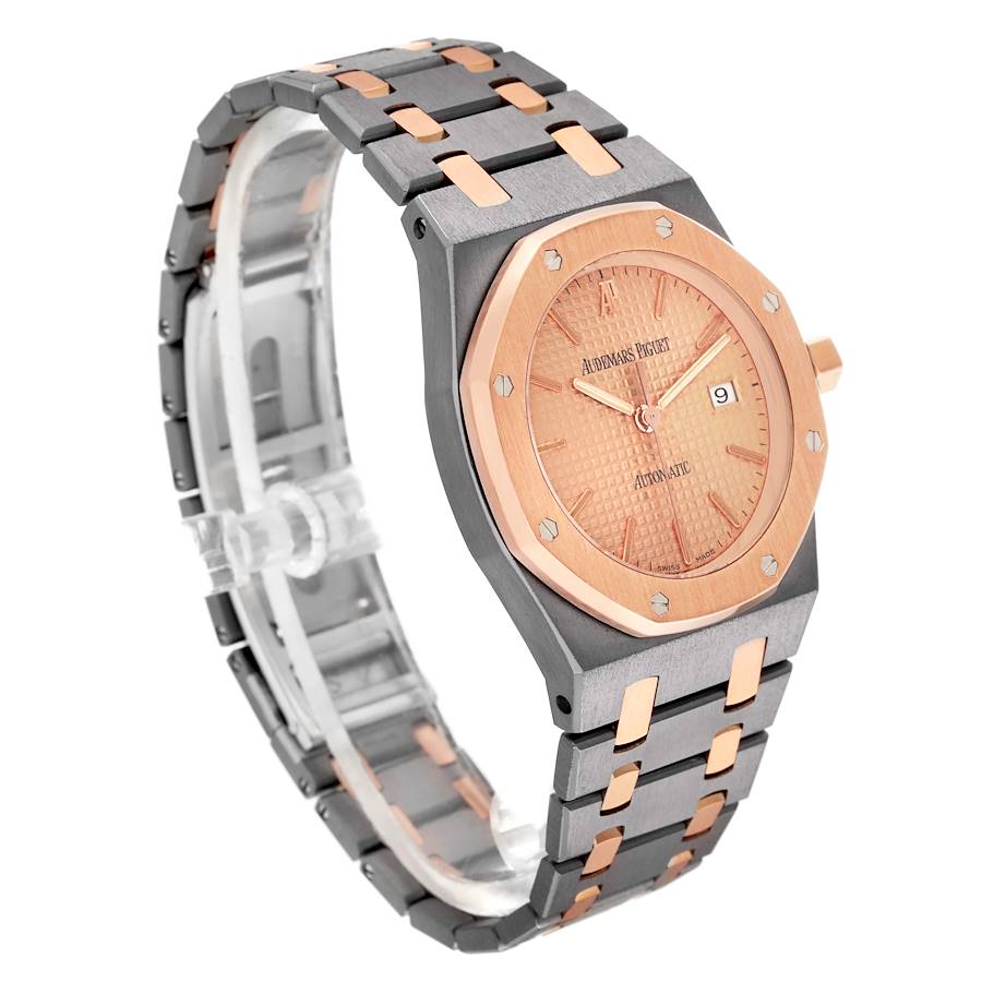 Audemars Piguet Royal Oak Tantalum Rose Gold Mens Watch 15000TR