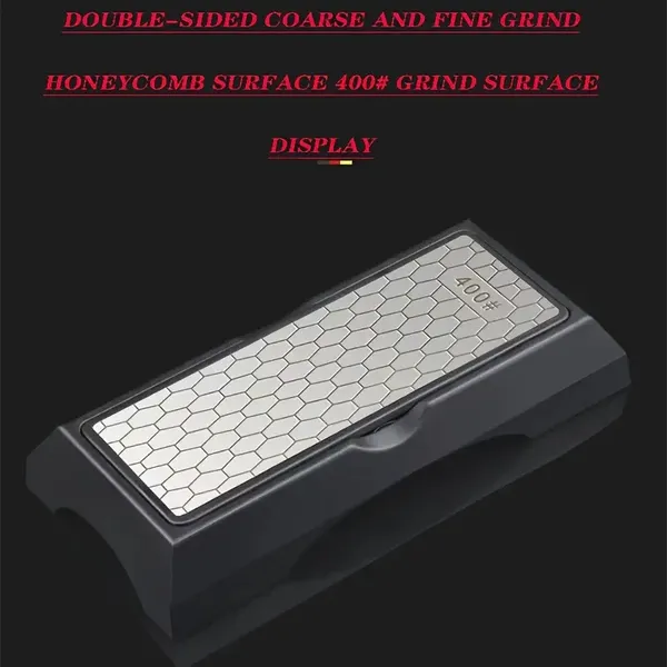 Diamond Double-sided Sharpening Stone 400# 1000# with Coarse