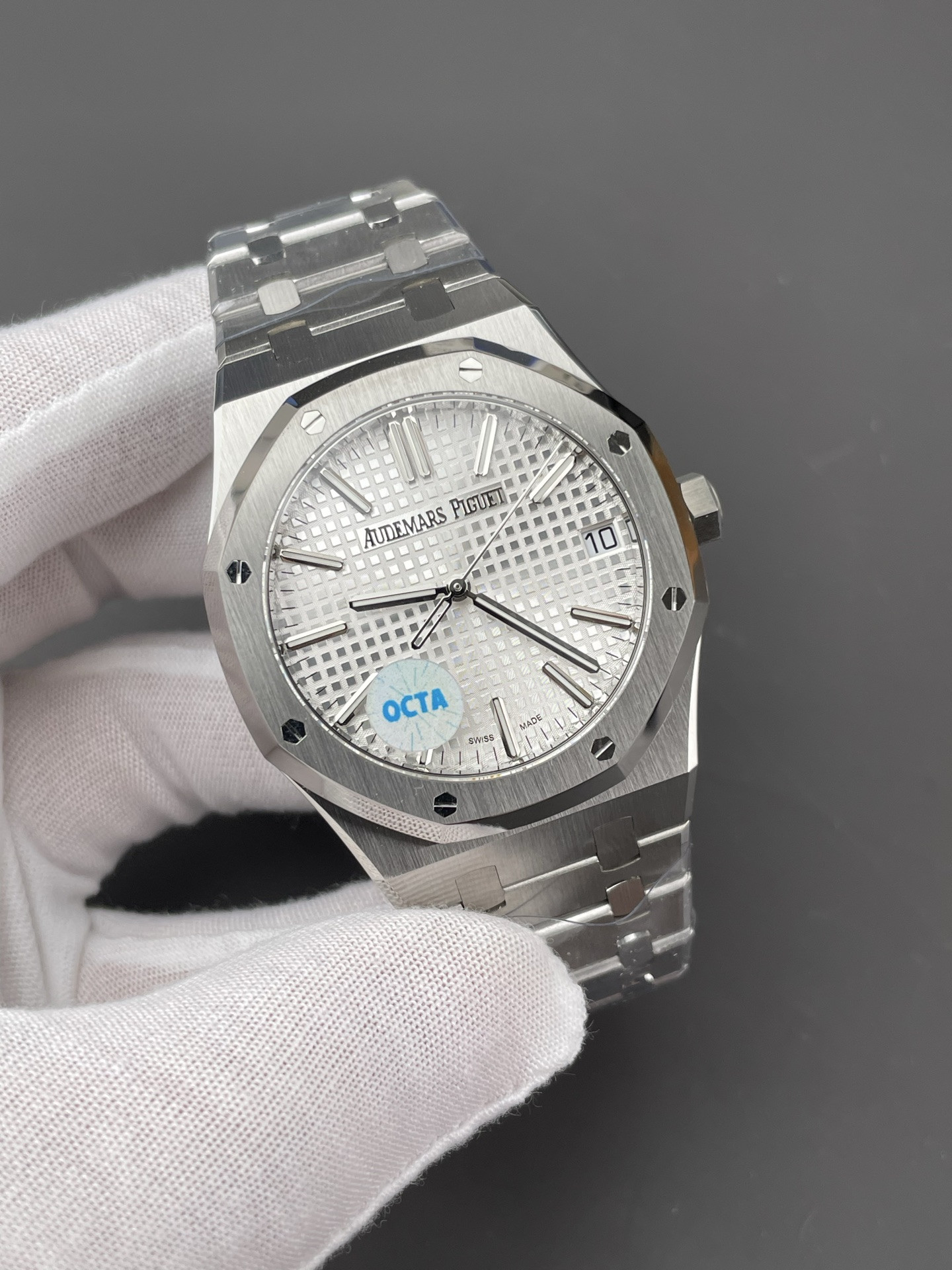 Royal Oak 15510 White Dial