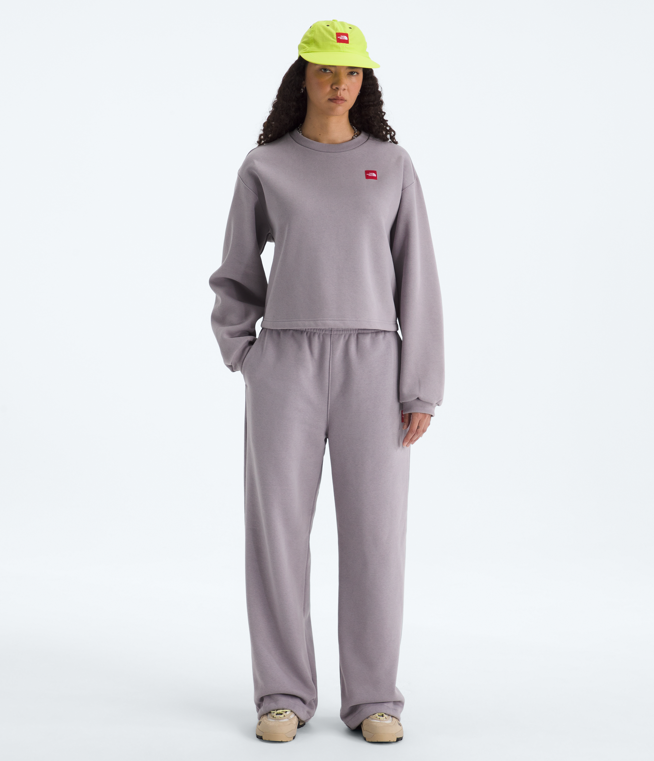 Women’s TNF™ Red Box Crew