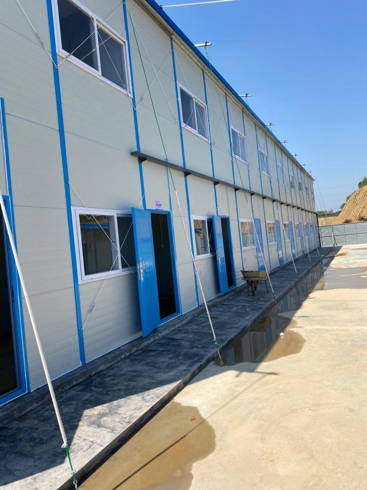 color steel house, temporary site accommodation