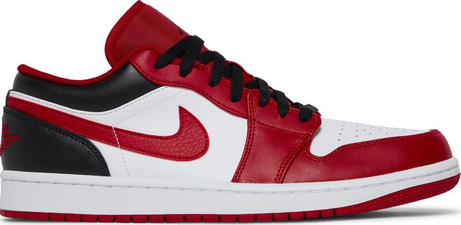 Air Jordan 1 Low Reverse Black Toe 553558-163