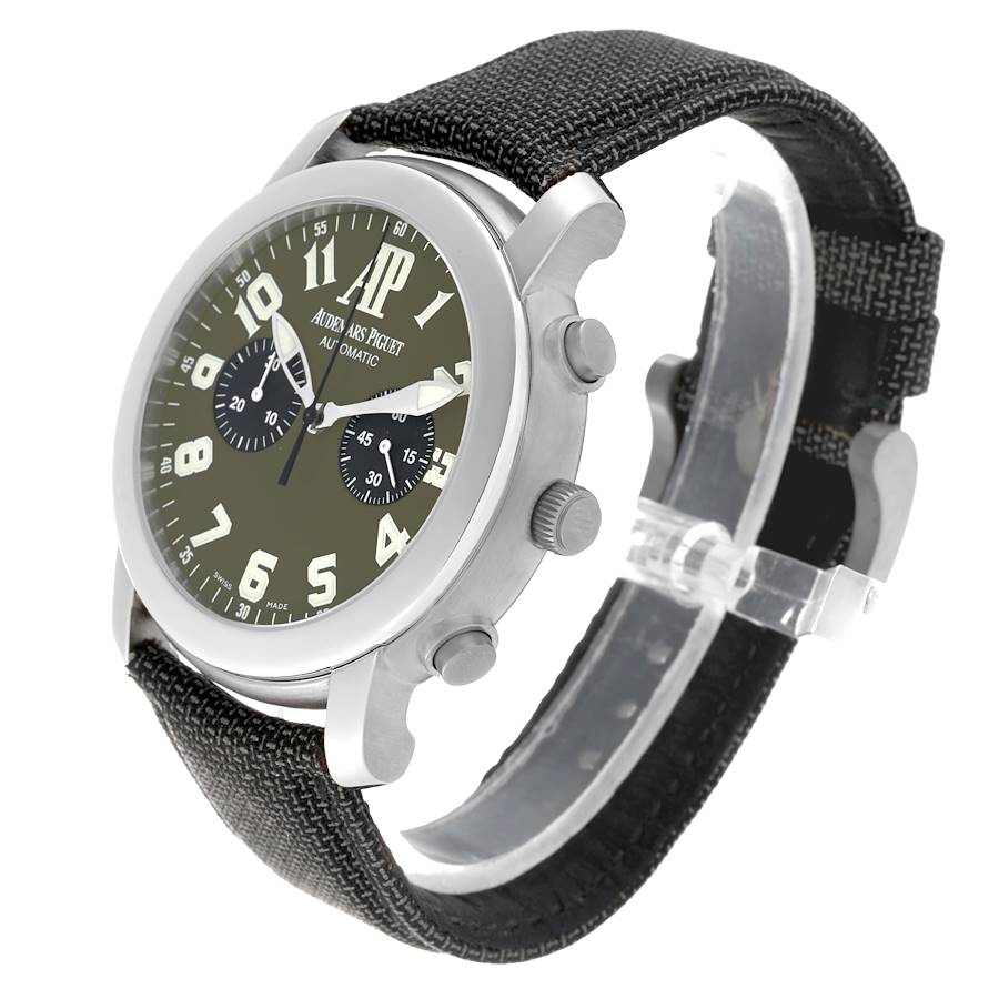 Audemars Piguet Jules Titanium Platinum 6th Day Schwarzenegger Limited 50 Mens Watch 25949IP