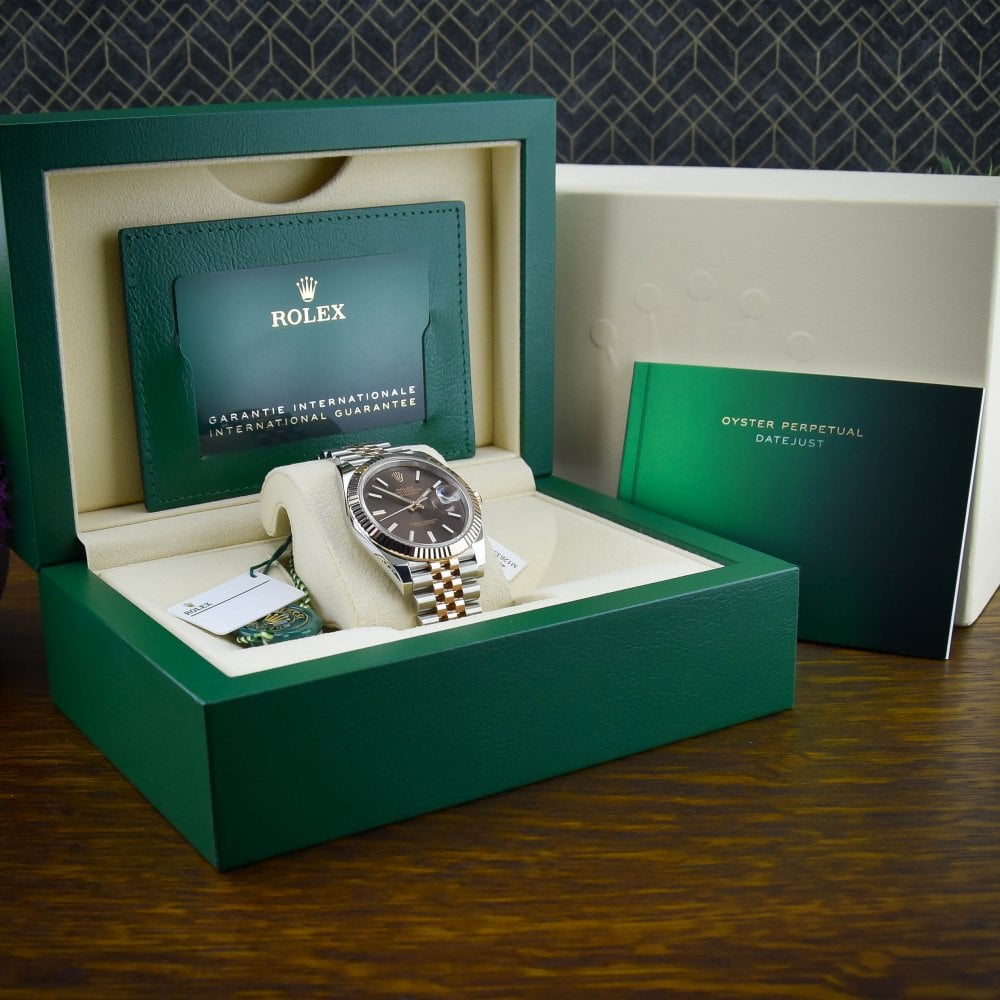Rolex Datejust 41mm Jubilee Automatic Rose Gold & Steel Watch 126331