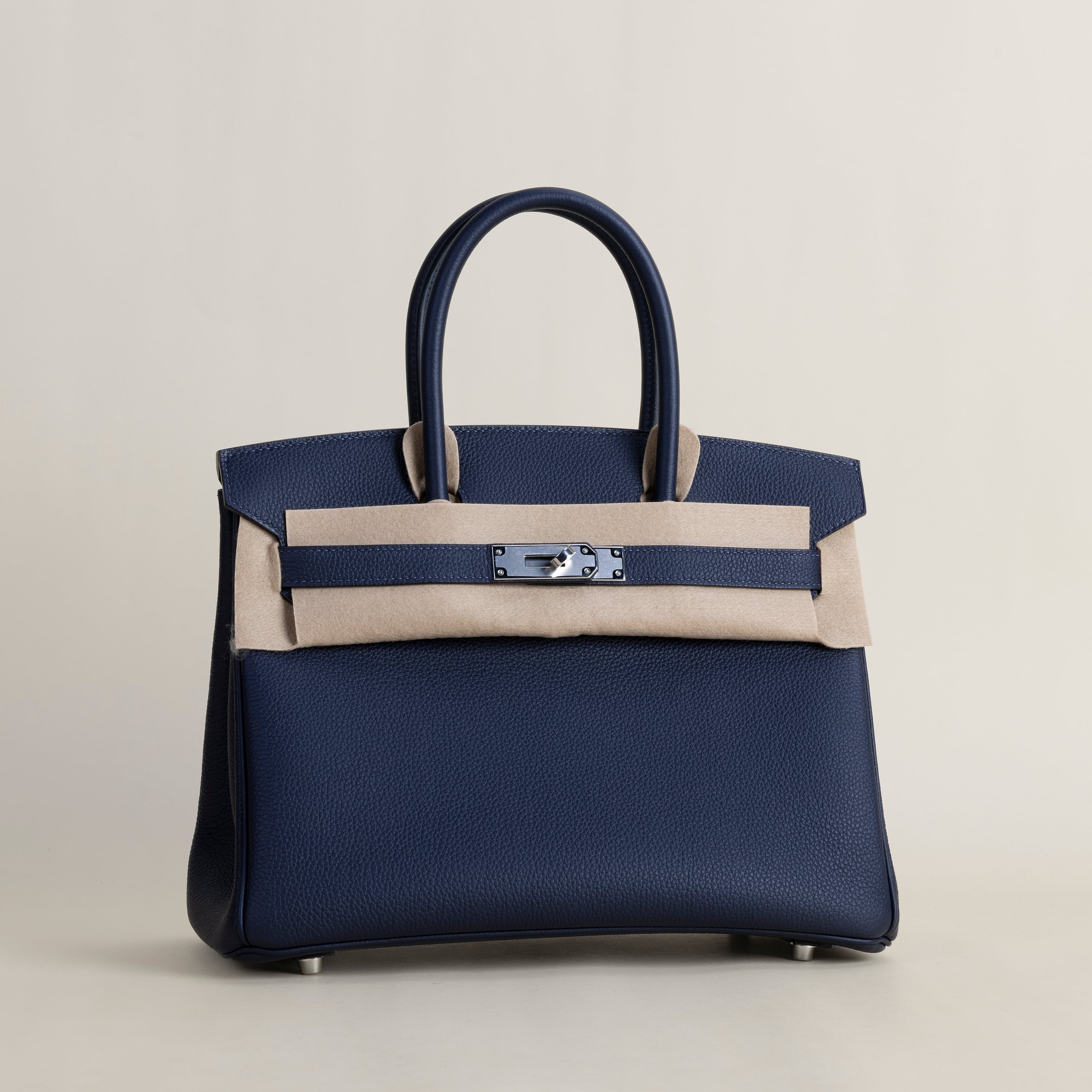 Birkin 30 togo blue nuit PHW