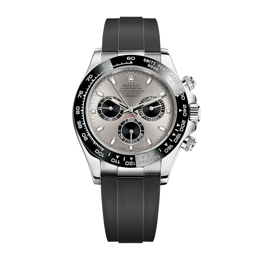 ??Limited Time Offer -Rolex Daytona White Gold Steel Grey Dial Oysterflex Strap 116519ln-0027