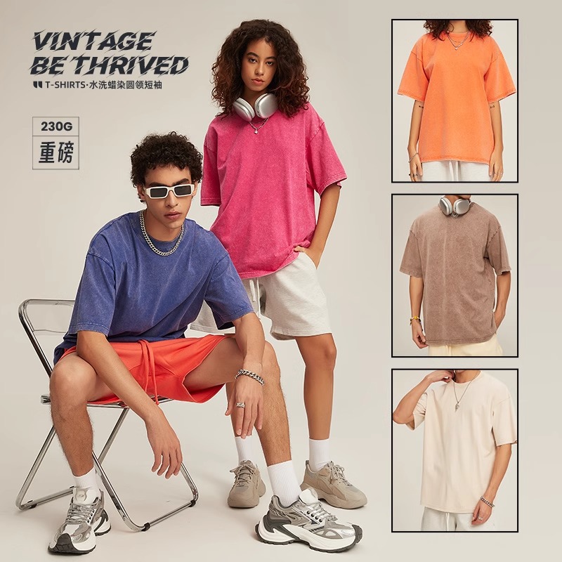 American retro hot girl style off-shoulder short-sleeved T-shirt