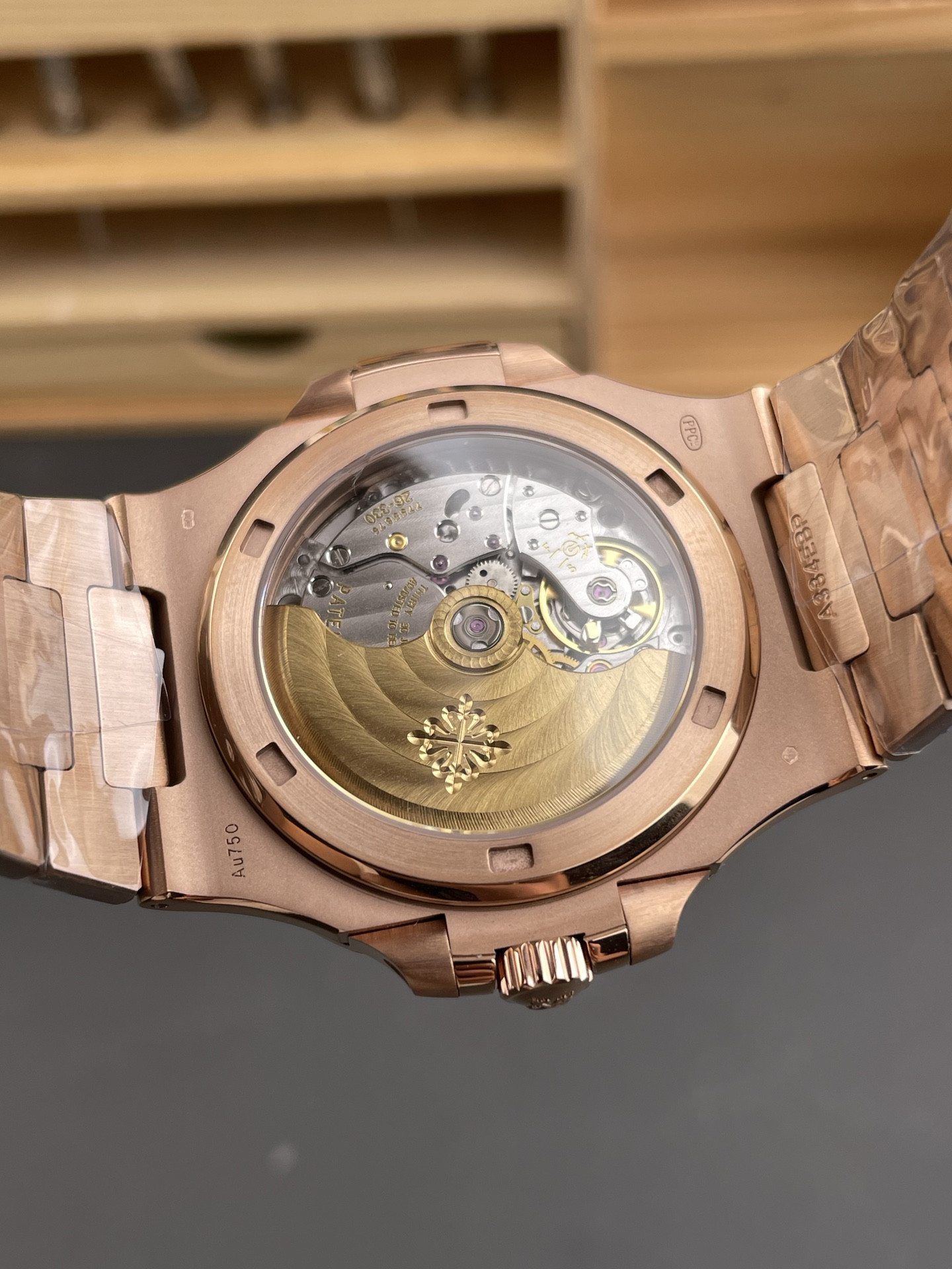 Rose Gold Nautilus 5711 Dark Brown Dial