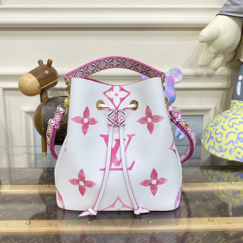 Replica Louis Vuitton Neonoe Bb White Pink