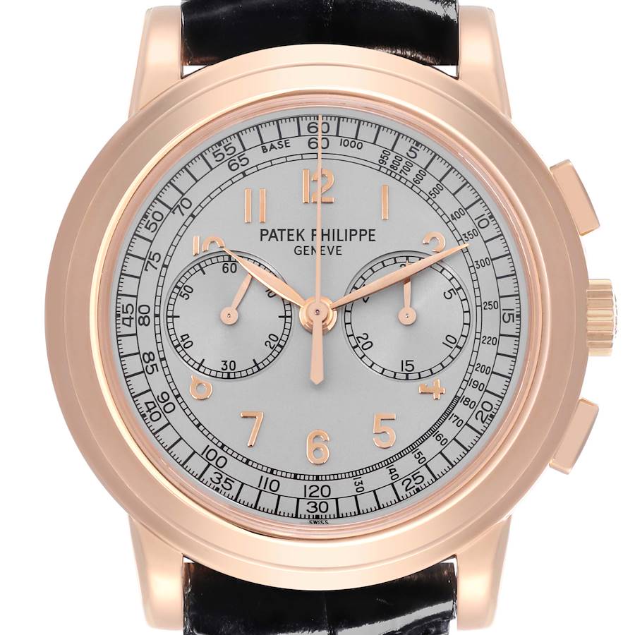 Patek Philippe Complications Chronograph Rose Gold Mens Watch 5070R