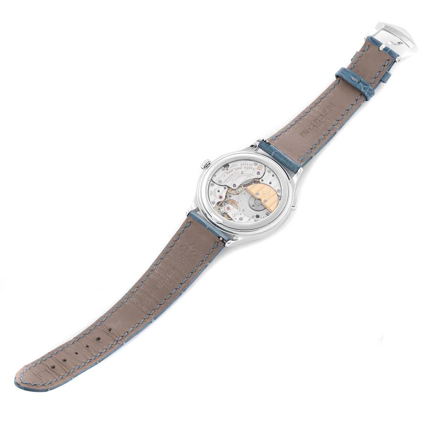 Patek Philippe World Time Complications White Gold Diamond Watch 7130 7130G