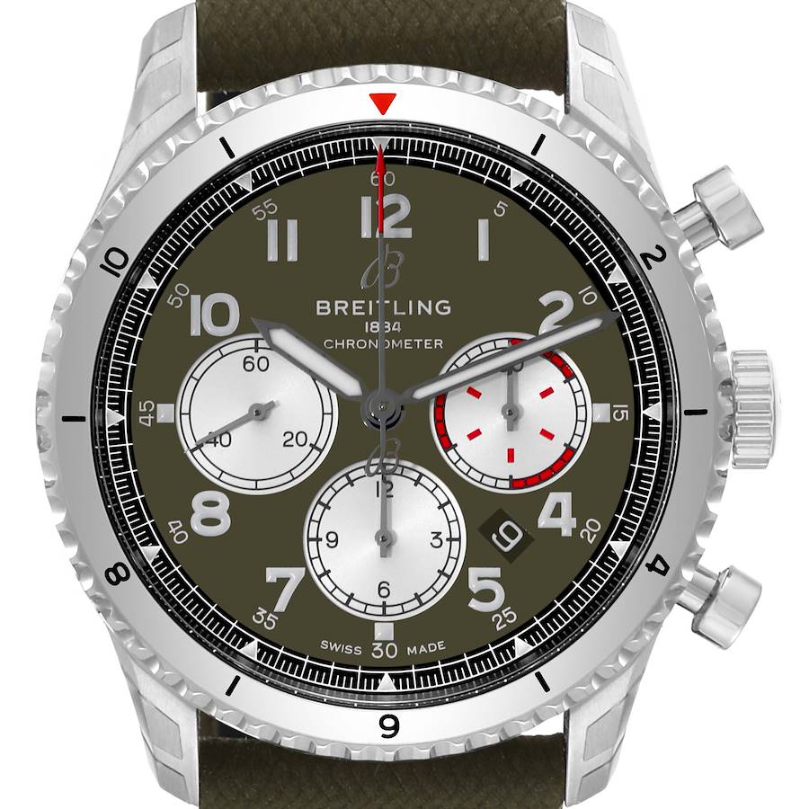 Breitling Aviator 8 B01 Curtiss Warhawk Steel Mens Watch AB0119