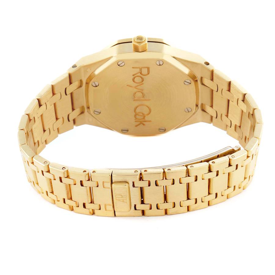 Audemars Piguet Royal Oak Dual Time Yellow Gold Mens Watch 25730BA