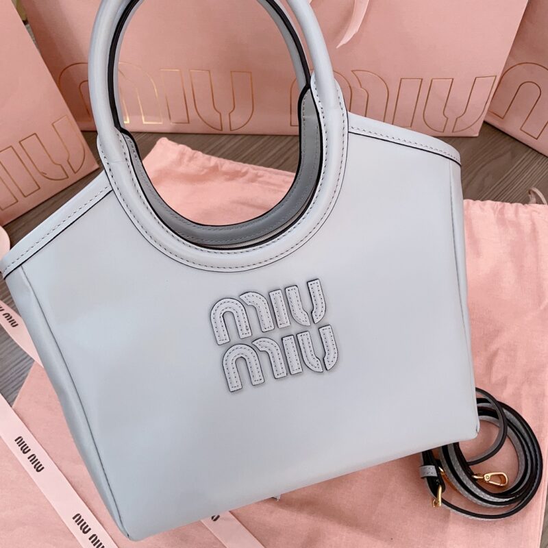 Replica Miu Miu Ivy Small Tote White