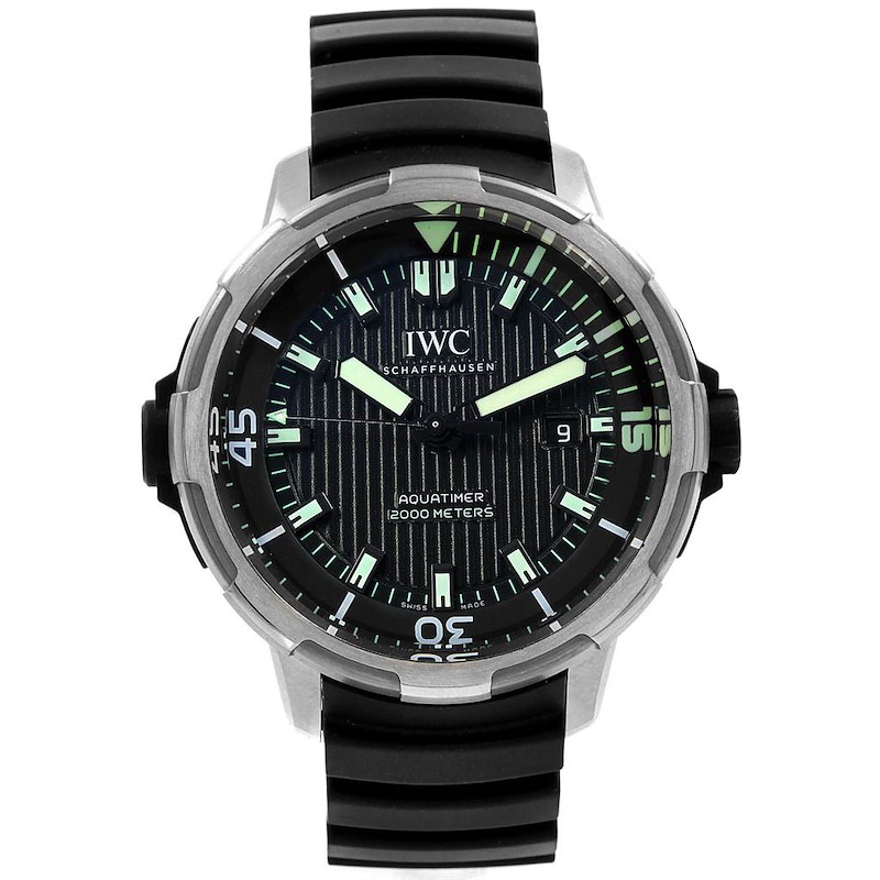 IWC Aquatimer Automatic 2000 Titanium Mens Watch IW358002
