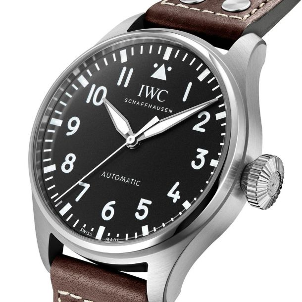 IWC 329301 Big Pilot's Watch 43, Brown Leather Strap