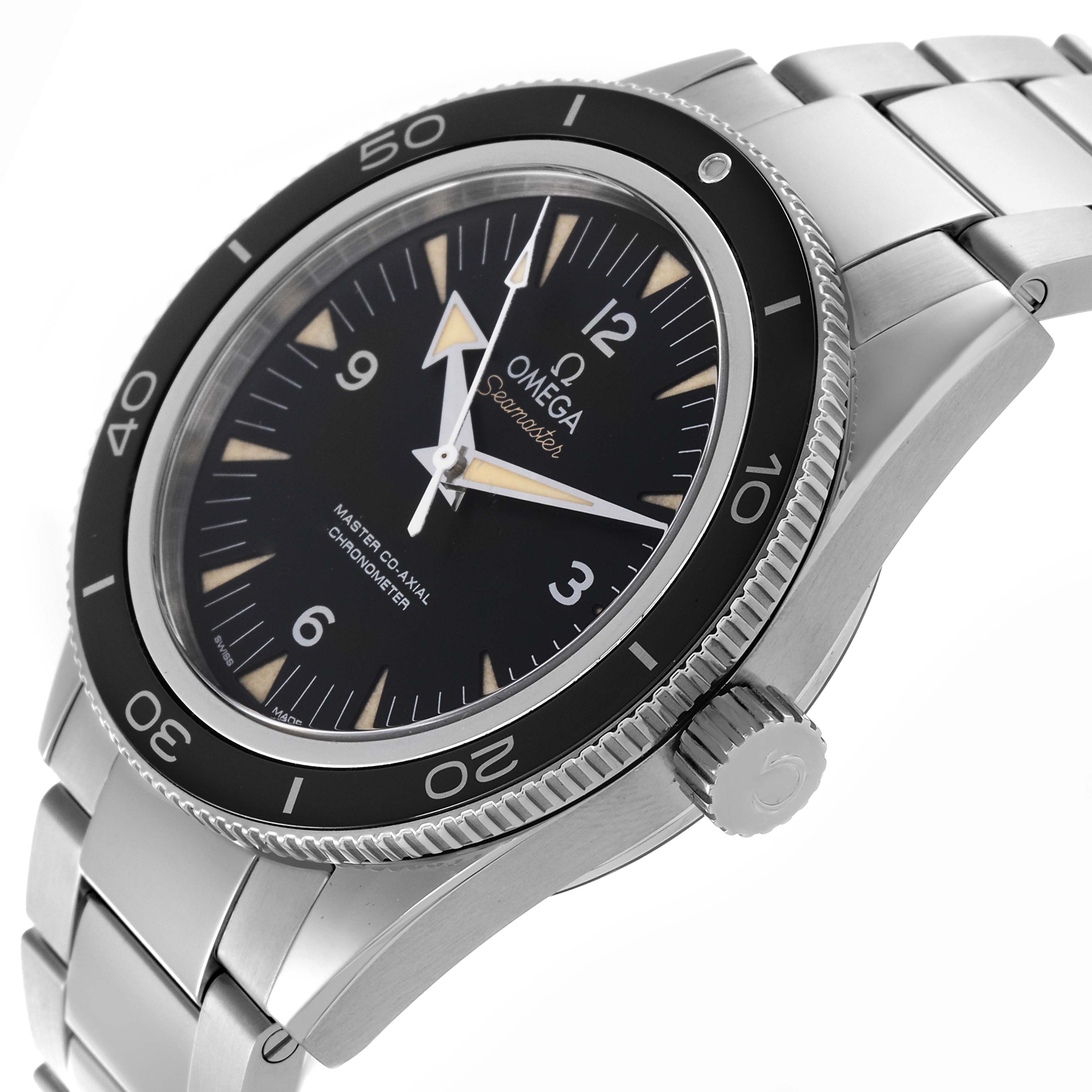 Omega Seamaster 300 Master CoAxial Steel Mens Watch 41.0 MM 233.30.41.21.01.001