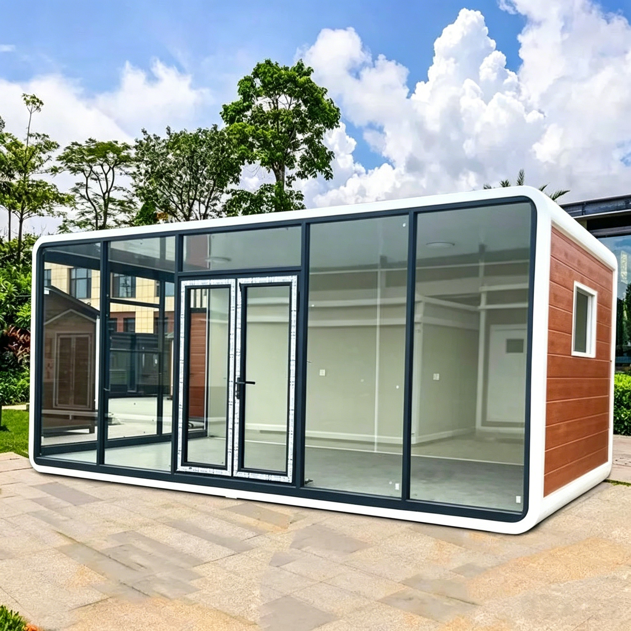 Apple capsule house