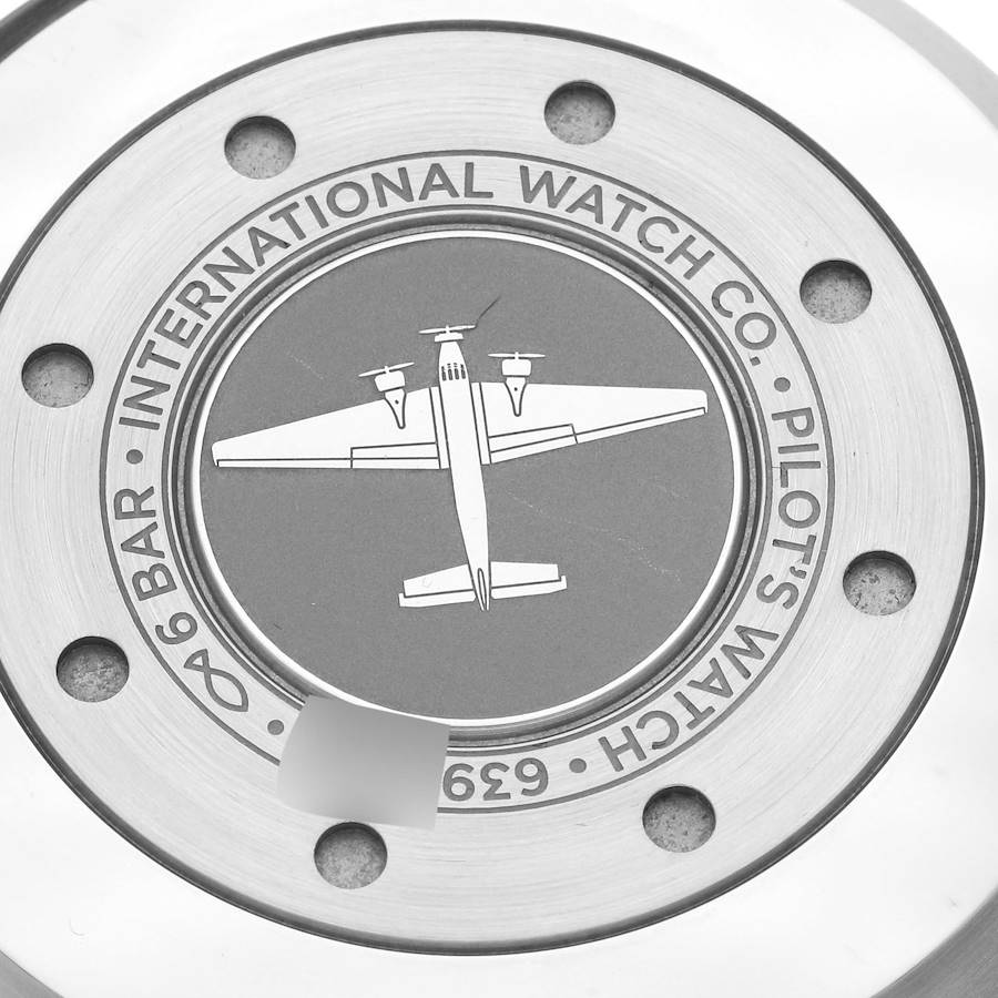 IWC Big Pilots Black Dial Automatic Steel Mens Watch IW501001