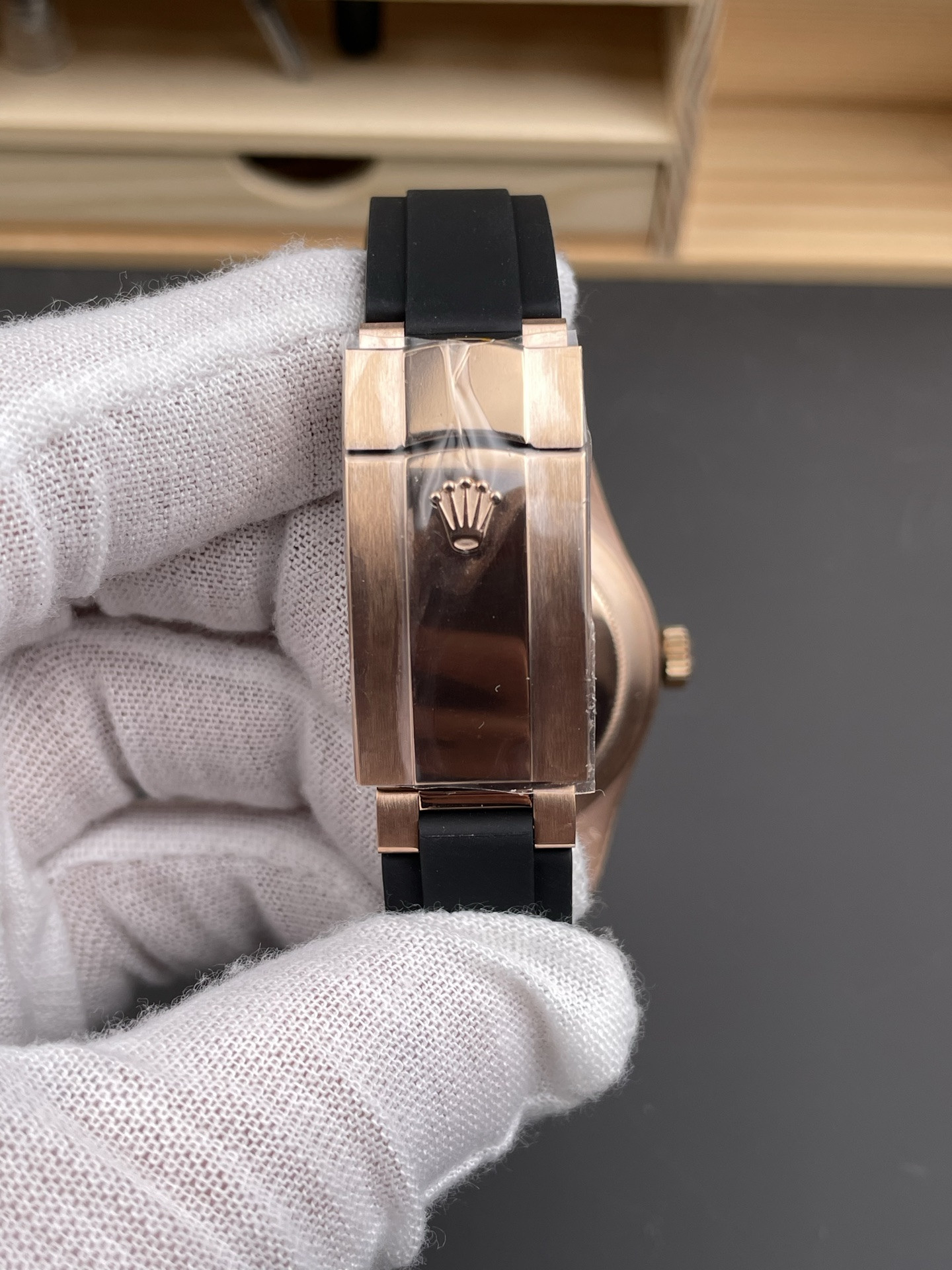 Sky-Dweller Rose Gold Grey Dial