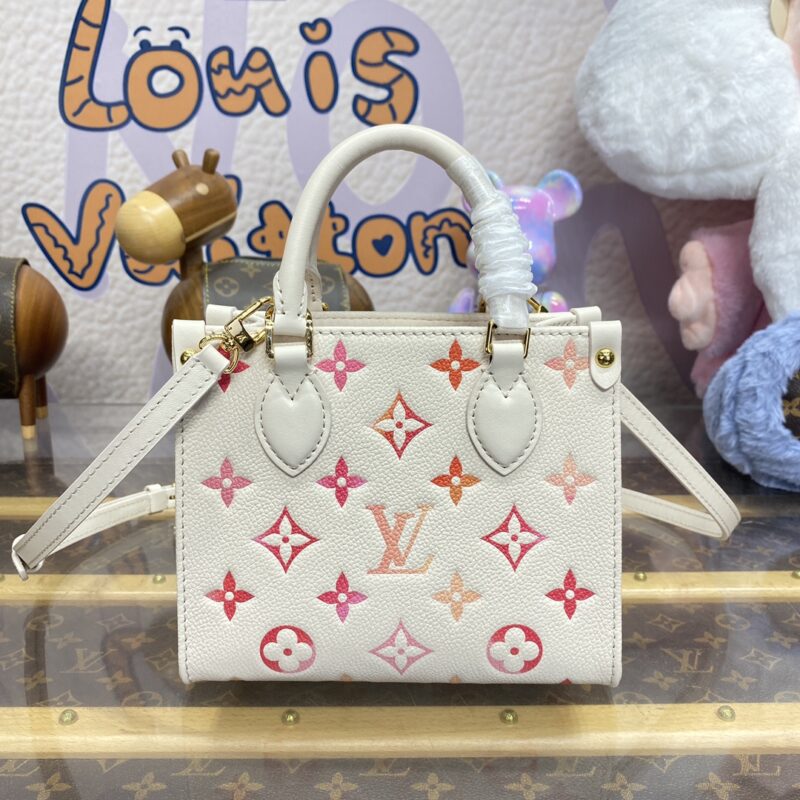 Replica LV Onthego White Orange