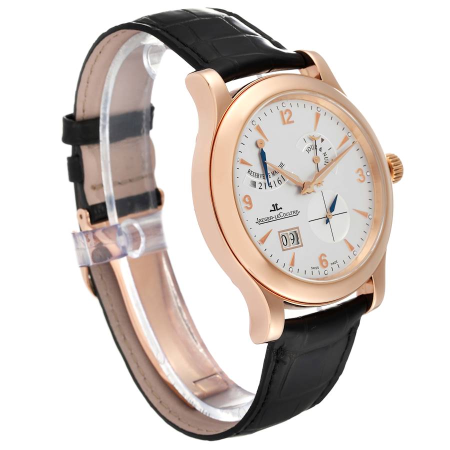 Jaeger LeCoultre Master Eight Days Rose Gold Watch 146.2.17.S Q1602420