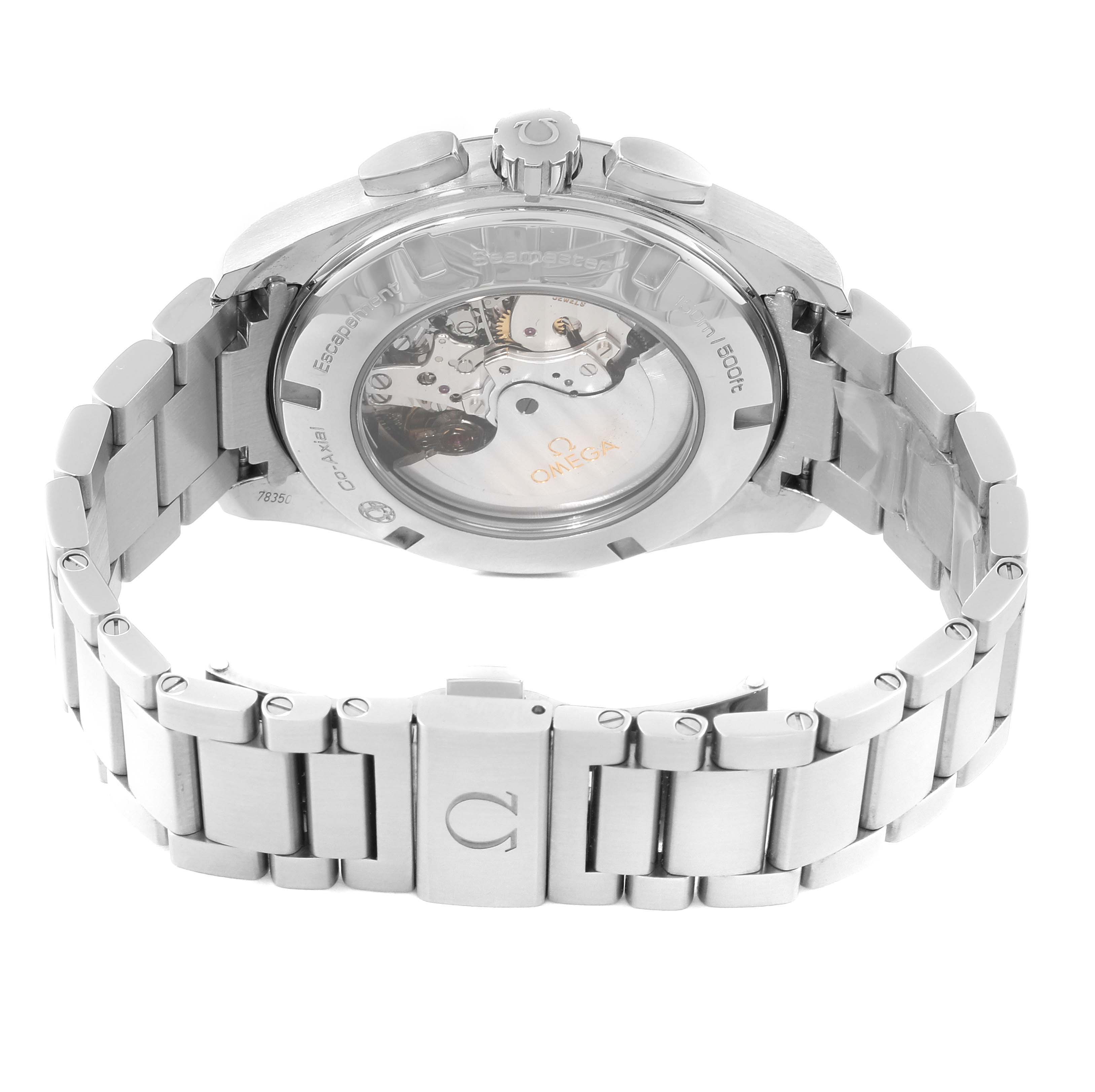Omega Seamaster Aqua Terra Chrono Steel Mens Watch 44.0 MM 231.10.44.50.04.001