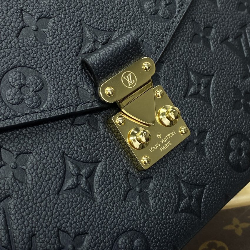 Replica Louis Vuitton Pochette Metis Black