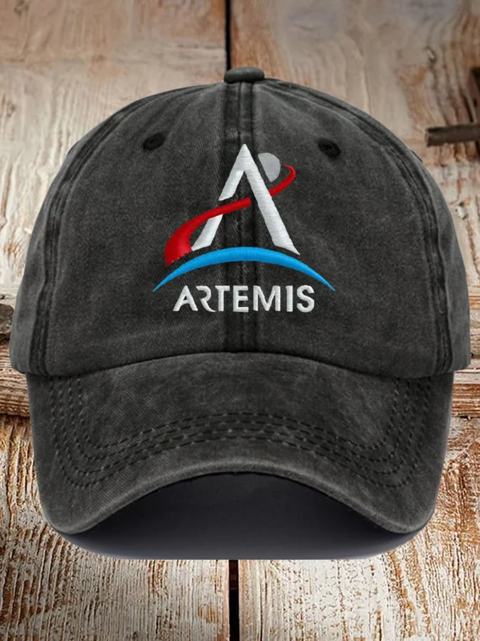 Unisex Humanity Returns To The Moon Printed Hat