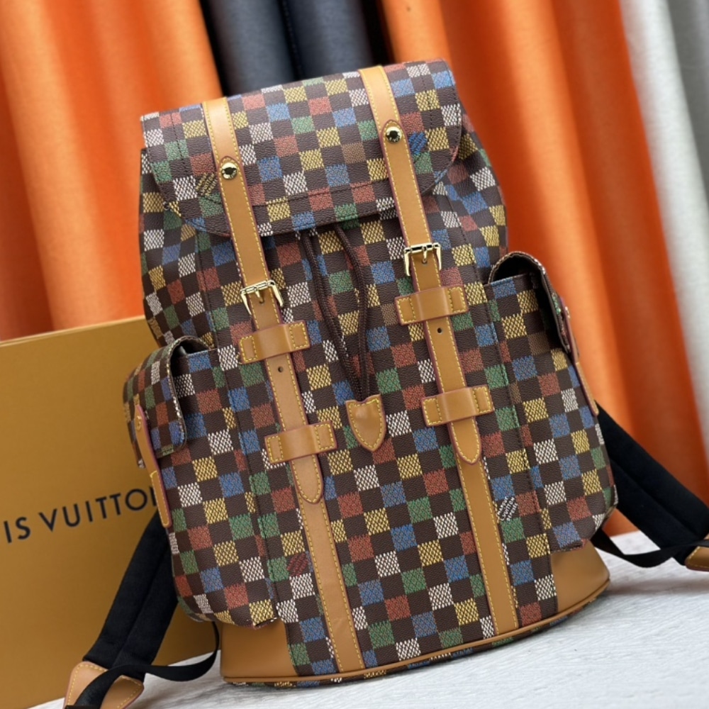 Louis Vuitton Christopher MM Backpack Multicolor 44Cm N00163