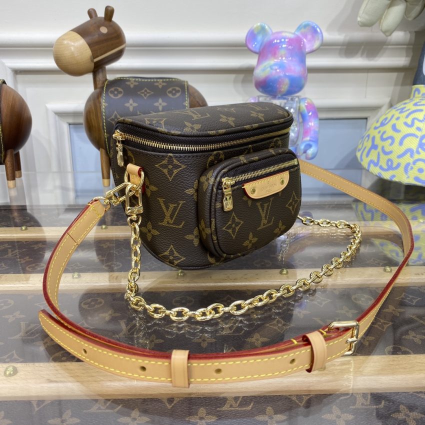 Replica Louis Vuitton Bumbag Mini Brown