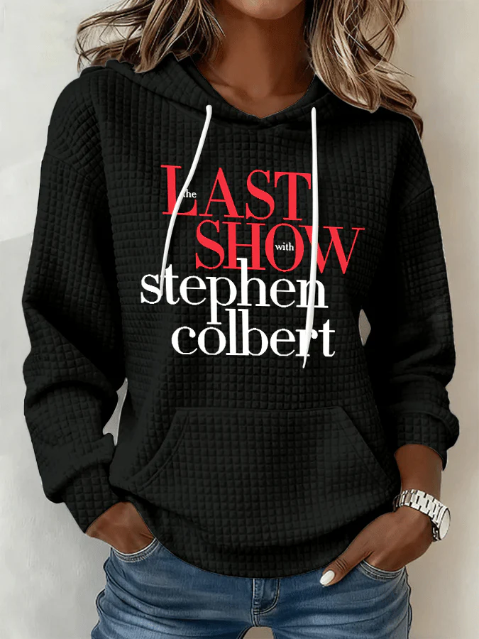 Retro Last Show Print Hoodie