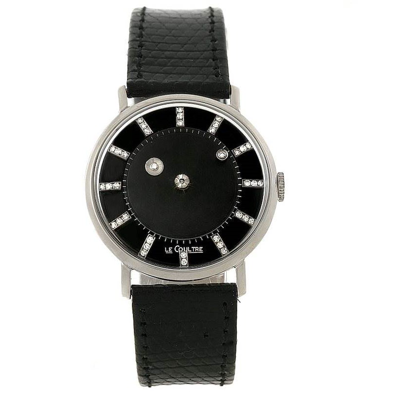 Vacheron Constantin Lecoultre Mystery Dial White Gold Diamond Watch