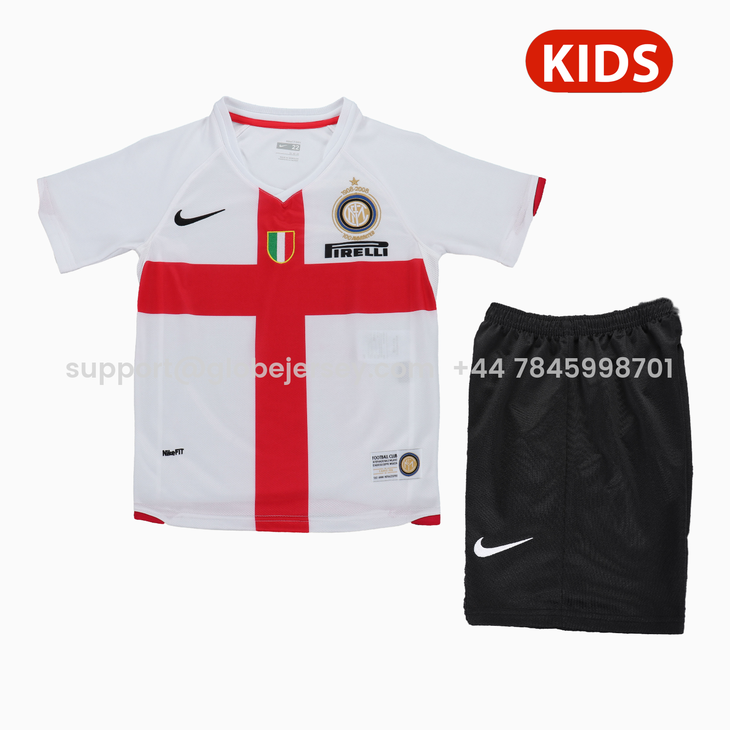 Retro Inter Milan 2007-08 Away Kids Kit